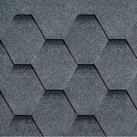 Битумная черепица BTM Форма нарезки - Сота